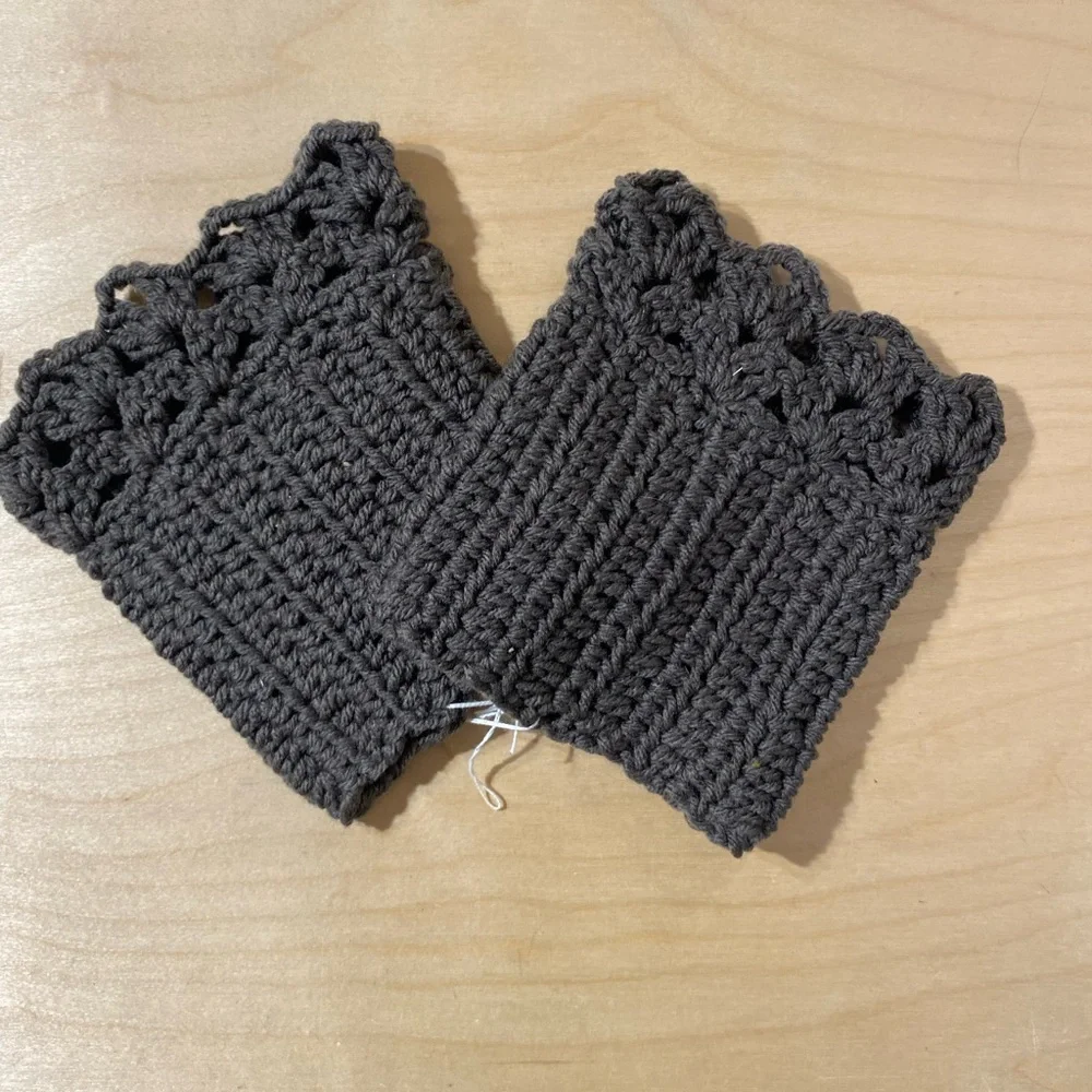 Handmade Crochet Boot Covers (FC)